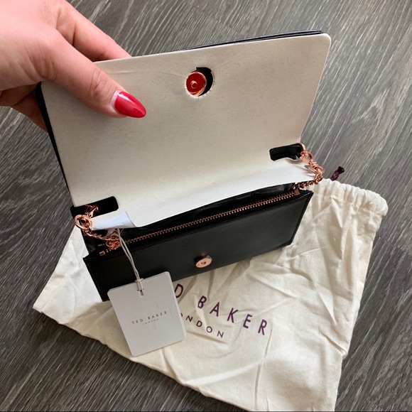 Ted Baker Steff faux pearl stud leather wallet - Picture 8 of 8